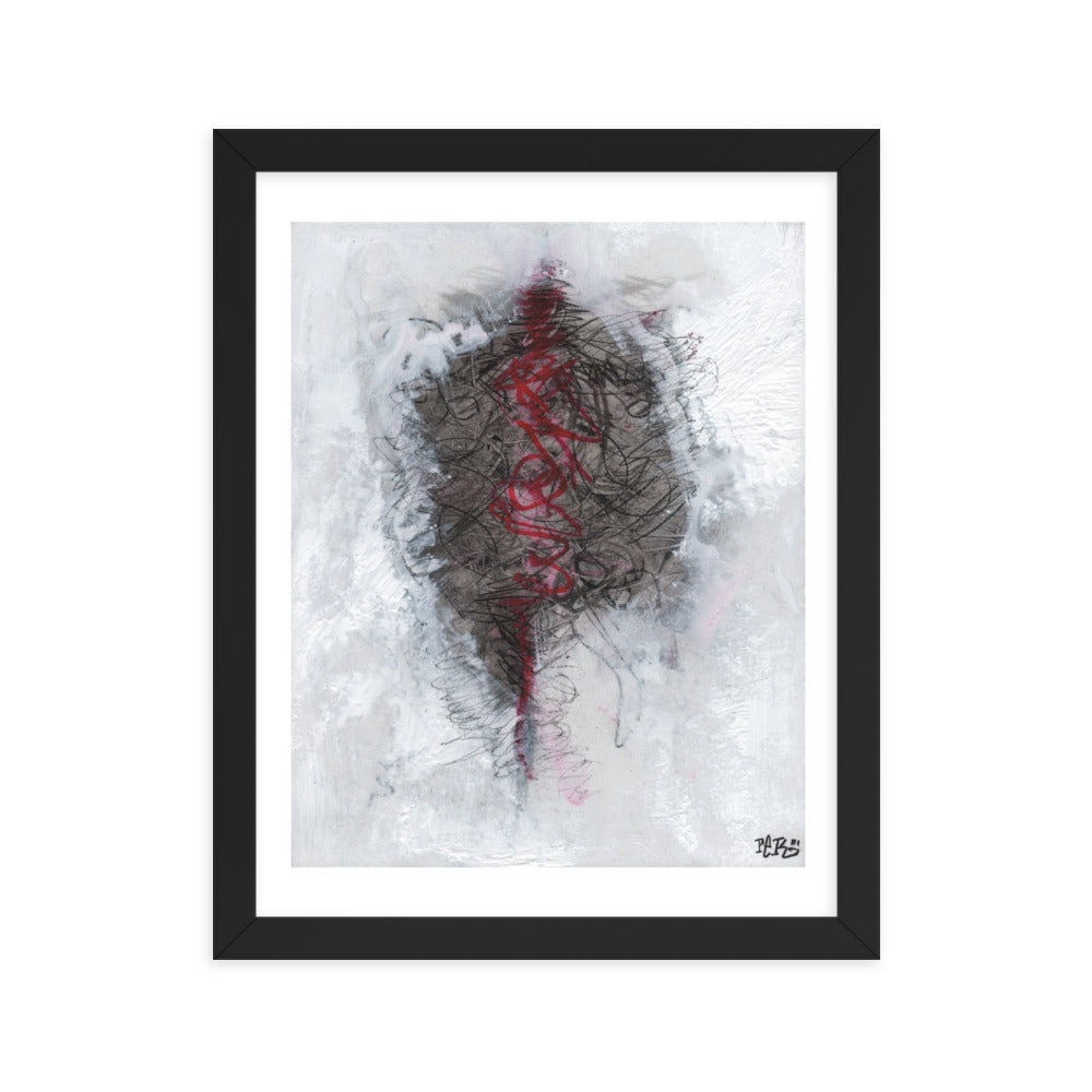 Mind In Consciousness - Framed Art Print by RICK BALDWIN