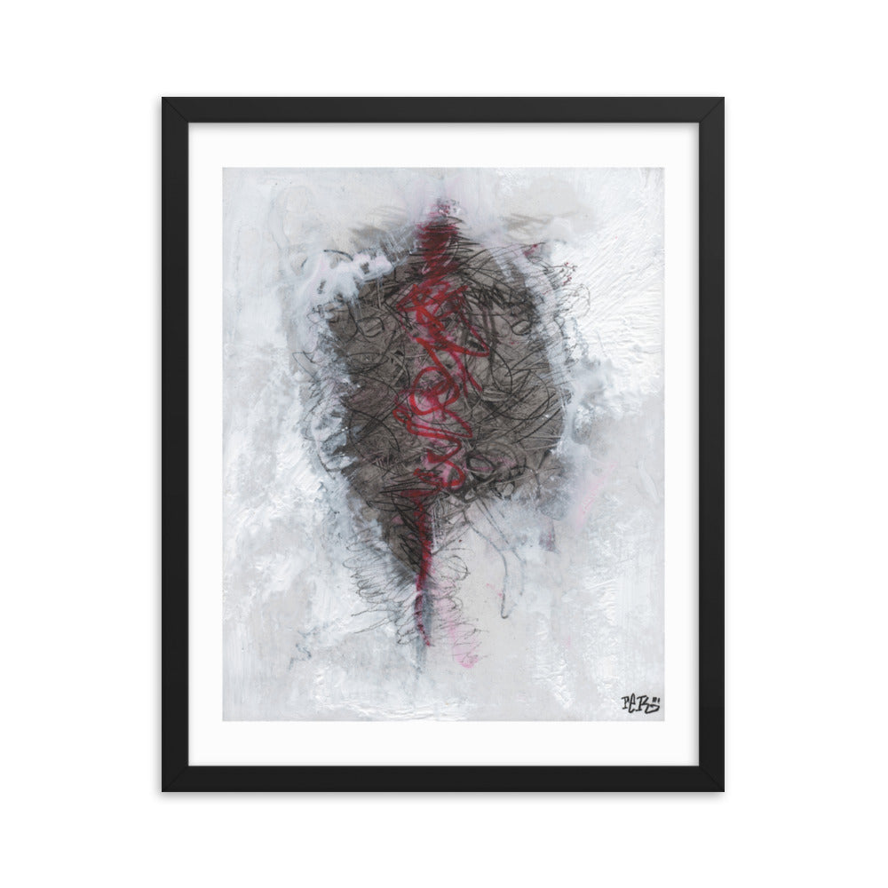 Mind In Consciousness - Framed Art Print by RICK BALDWIN