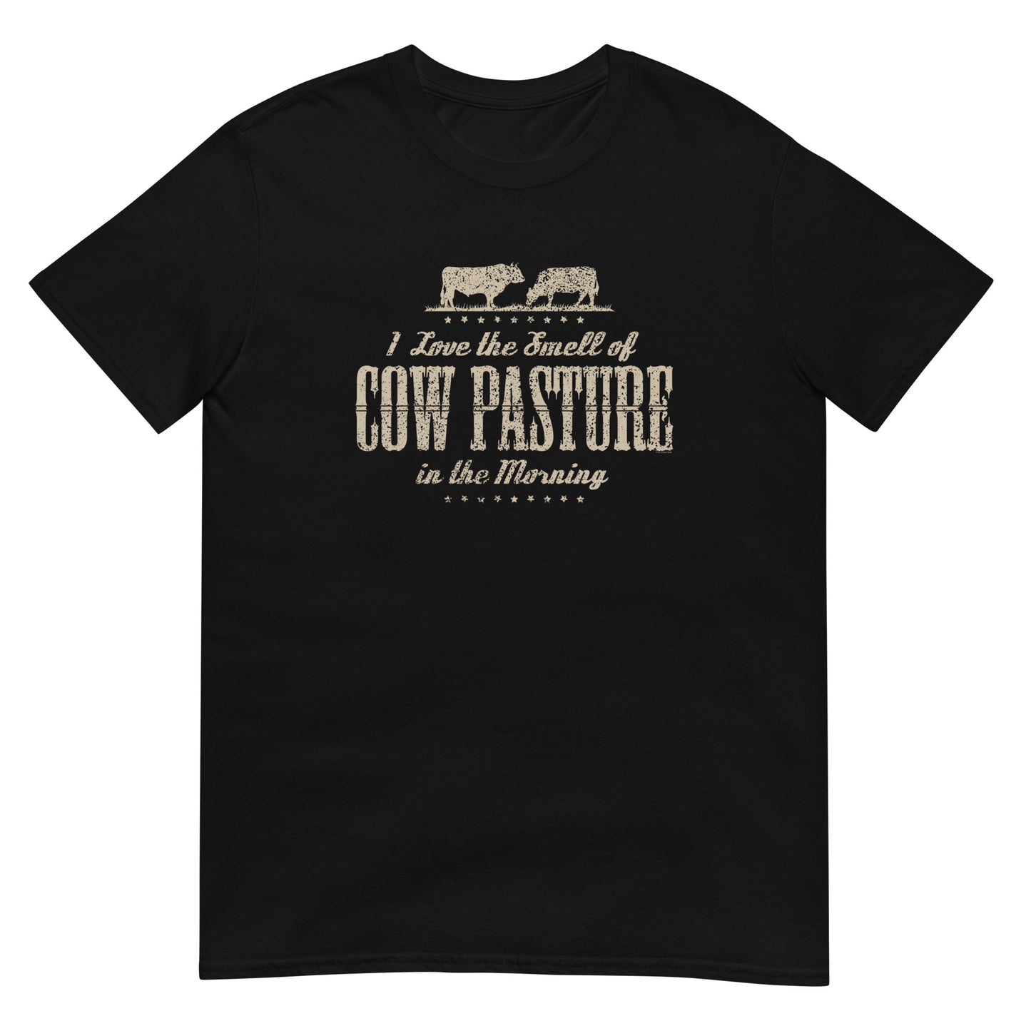 Cow Pasture "Khaki" Short-Sleeve Unisex T-Shirt