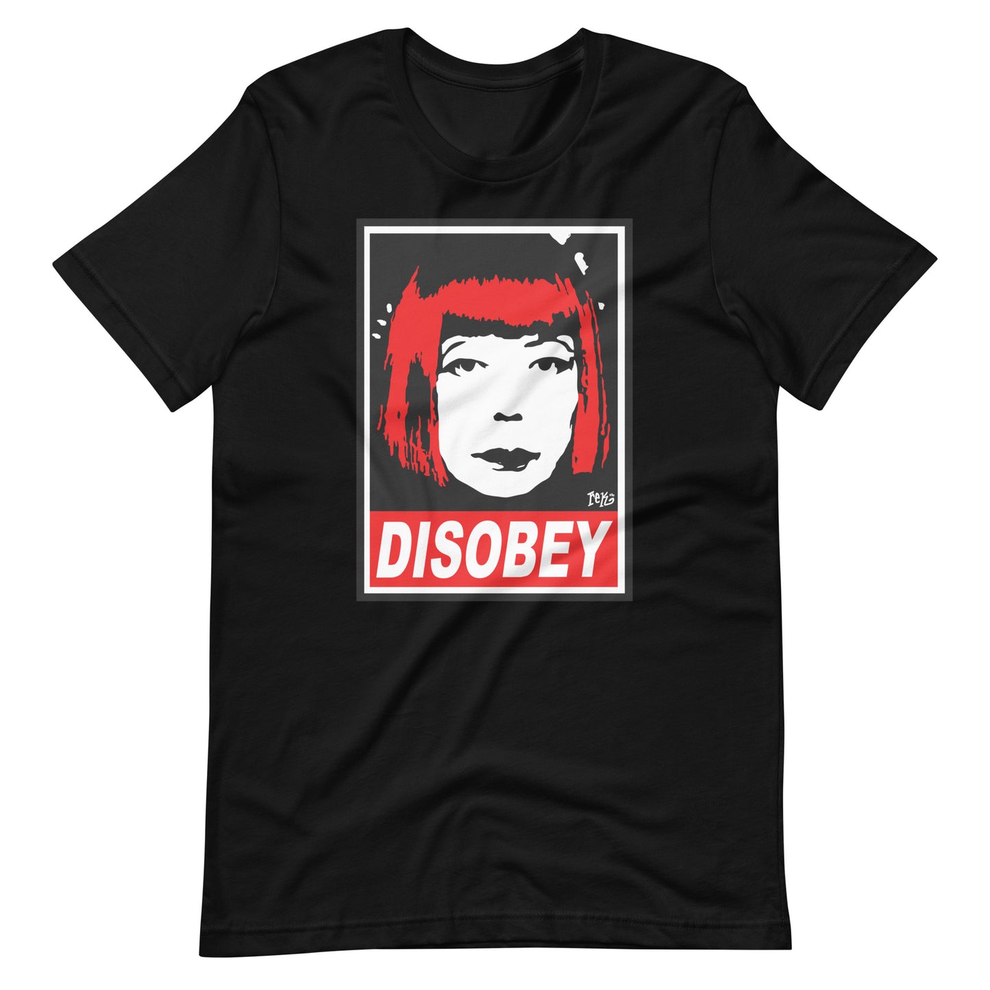 Disobey Red Unisex T-shirt