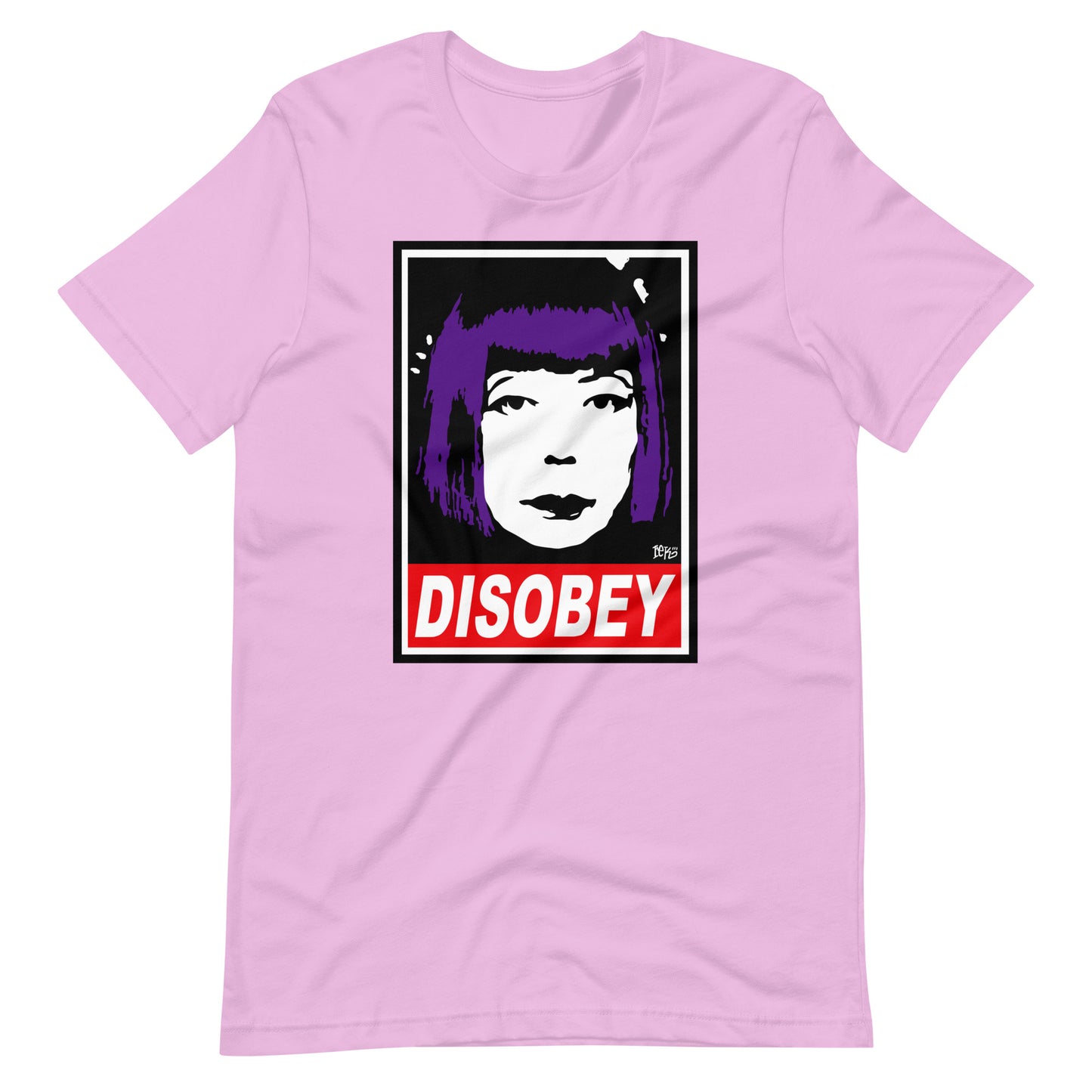 Disobey Purple Unisex T-shirt
