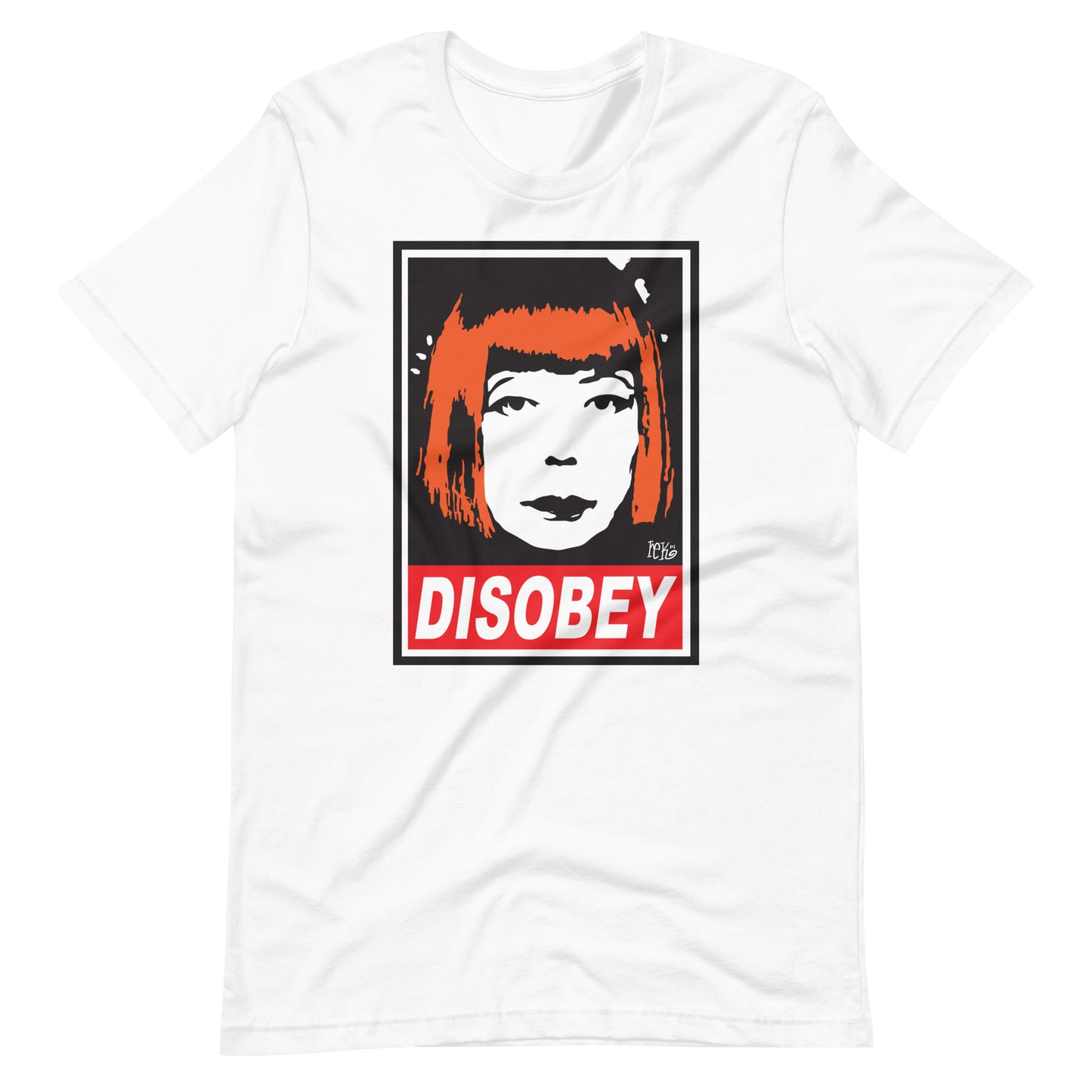 Disobey Orange Unisex T-shirt