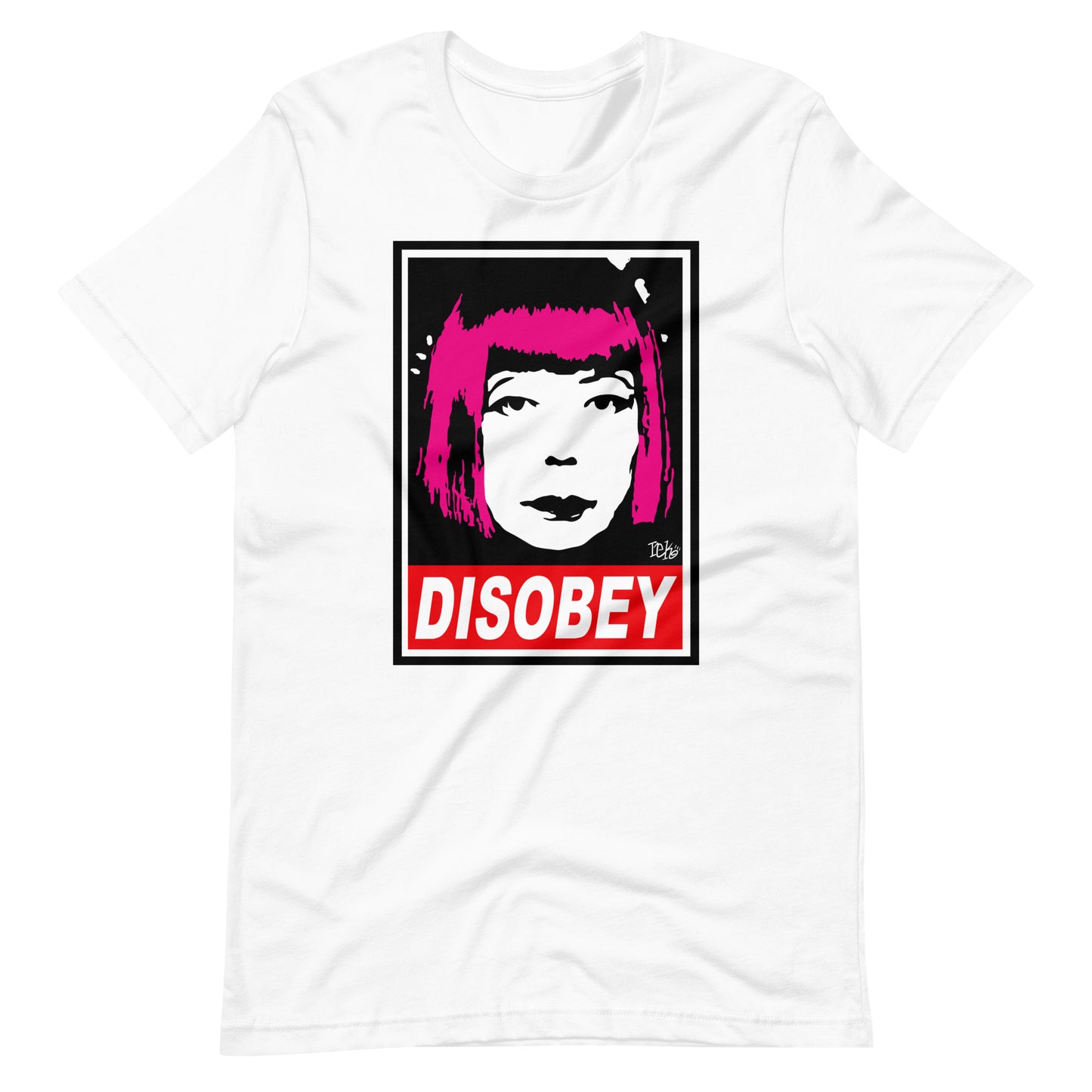Disobey Pink Unisex T-shirt