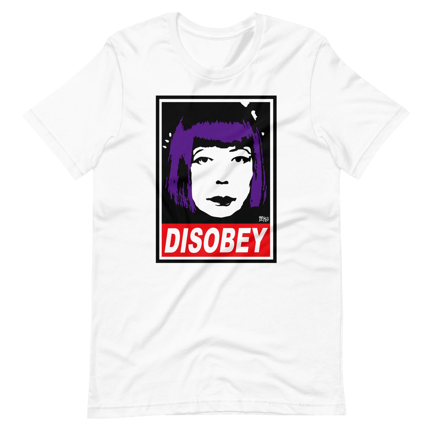 Disobey Purple Unisex T-shirt